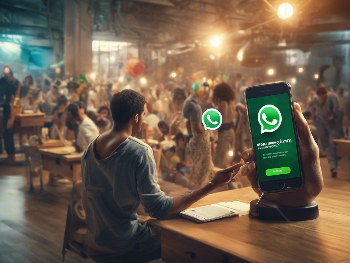 interface da plataforma de disparo em massa WhatsApp